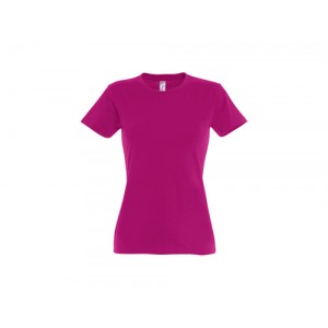 T-SHIRT SRA M/MANGA IMPERIAL WOMEN FUSHIA 